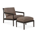 Brown Mahogany Lounge Chair | Ethnicraft Jack | Oroatrade.com