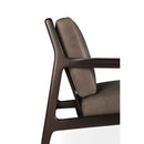 Brown Mahogany Lounge Chair | Ethnicraft Jack | Oroatrade.com