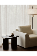 Carved Brown Mahogany Side Table | Ethnicraft Brutalist | Oroatrade.com