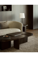 Carved Brown Mahogany Coffee Table | Ethnicraft Brutalist | Oroatrade.com