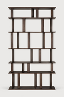 Dark Solid Mahogany Cabinet | Ethnicraft Block | Oroatrade.com