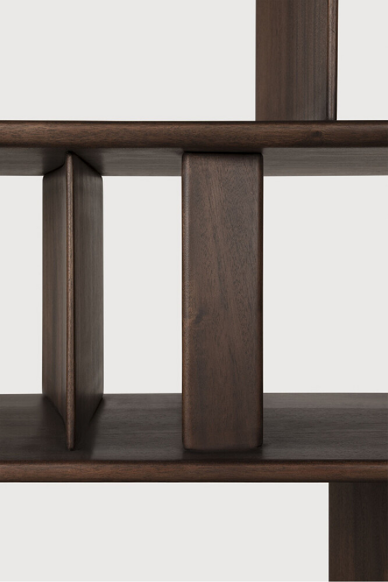 Dark Solid Mahogany Cabinet | Ethnicraft Block | Oroatrade.com