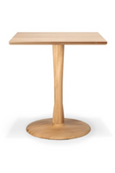 Solid Oak Pedestal Dining Table | Ethnicraft Torsion | Oroatrade.com