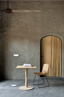 Solid Oak Pedestal Dining Table | Ethnicraft Torsion | Oroatrade.com