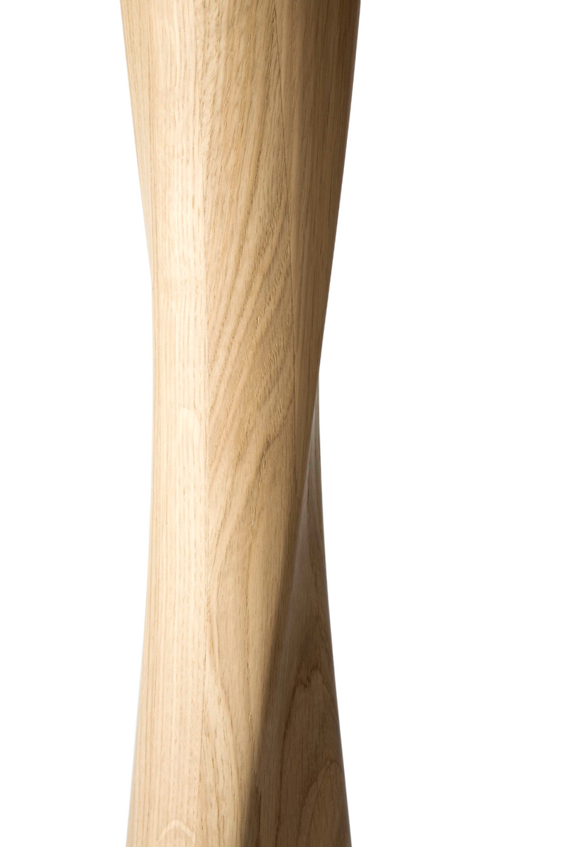 Solid Oak Pedestal Dining Table | Ethnicraft Torsion | Oroatrade.com