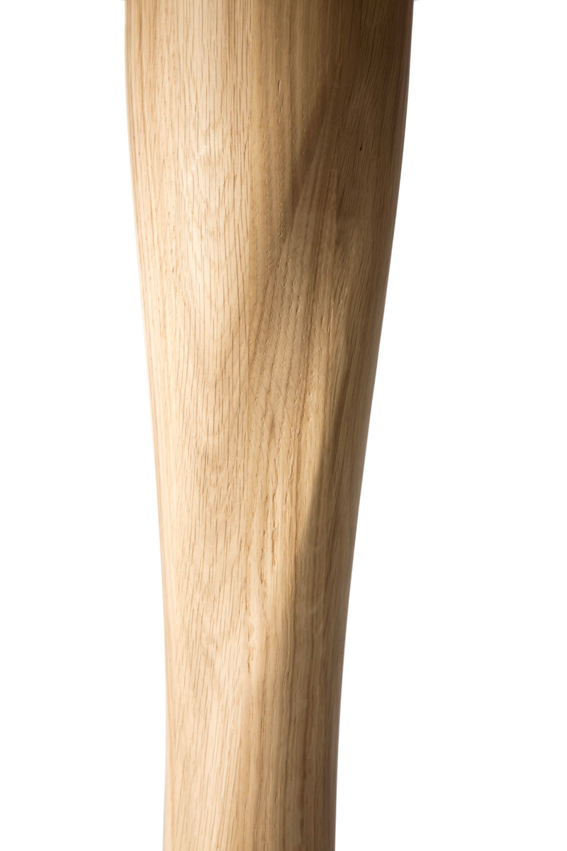 Solid Oak Pedestal Dining Table | Ethnicraft Torsion | Oroatrade.com