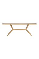 Cross Leg Oak Dining Table | Ethnicraft Oak