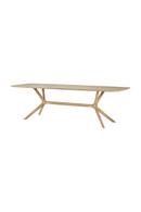 Cross Leg Oak Dining Table | Ethnicraft Oak