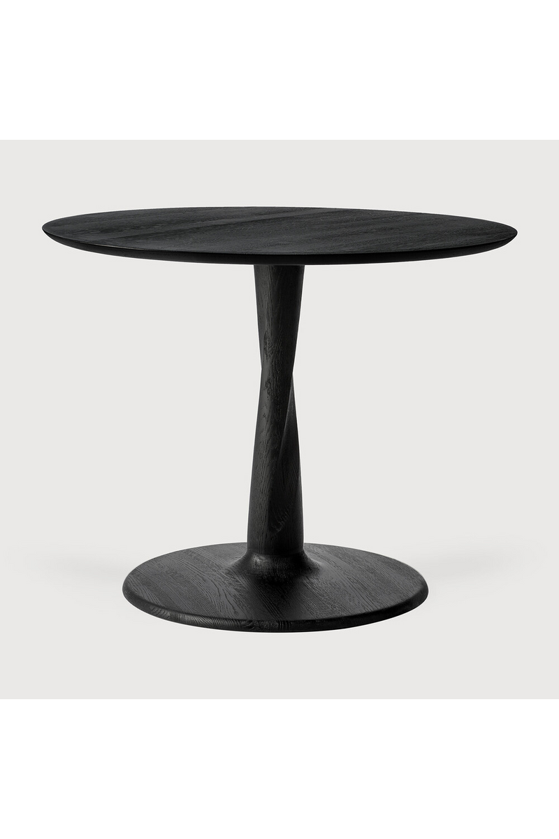 Solid Oak Pedestal Dining Table | Ethnicraft Torsion | Oroatrade.com