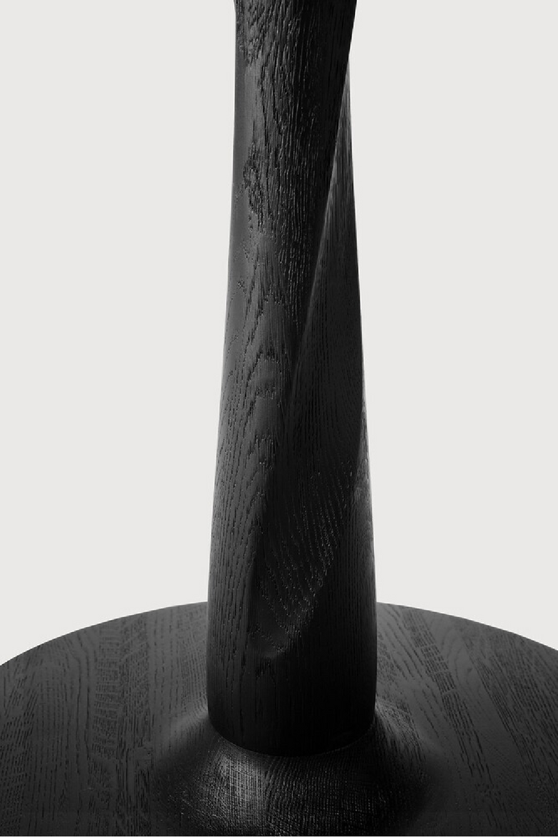 Solid Oak Pedestal Dining Table | Ethnicraft Torsion | Oroatrade.com