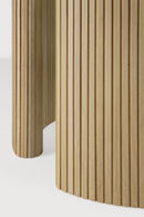 Round Mahogany Dining Table | Ethnicraft Roller Max | Oroatrade.com