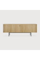 Sliding Door Oak Sideboard | Ethnicraft Roller Max | Oroatrade.com