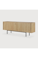 Sliding Door Oak Sideboard | Ethnicraft Roller Max | Oroatrade.com