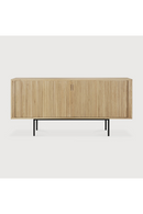 Sliding Door Oak Sideboard | Ethnicraft Roller Max | Oroatrade.com