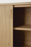 Sliding Door Oak Sideboard | Ethnicraft Roller Max | Oroatrade.com