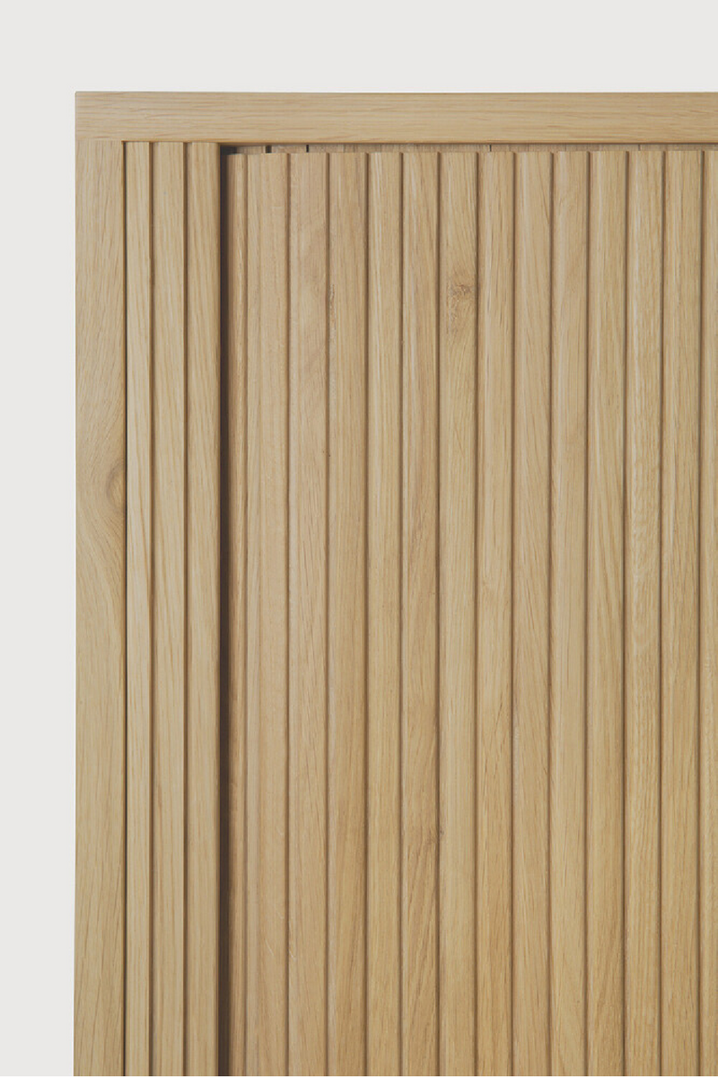 Sliding Door Oak Sideboard | Ethnicraft Roller Max | Oroatrade.com