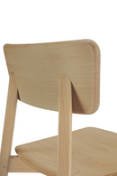 Oak Minimalist Dining Chair | Ethnicraft Casale | Oroatrade.com