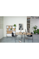 Solid Oak 5-Layer Bookcase | Ethnicraft Rise | OROA TRADE