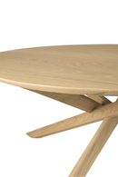 Oak Cross Leg Coffee Table | Ethnicraft Mikado | OROA TRADE