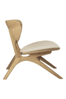 Upholstered Curved Lounge Chair | Ethnicraft Eye | Oroatrade.com