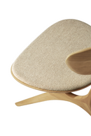 Upholstered Curved Lounge Chair | Ethnicraft Eye | Oroatrade.com