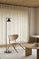 Upholstered Curved Lounge Chair | Ethnicraft Eye | Oroatrade.com