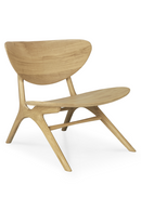 Oak Curved Lounge Chair | Ethnicraft Eye | Oroatrade.com