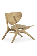 Oak Curved Lounge Chair | Ethnicraft Eye | Oroatrade.com