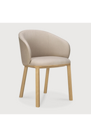 Upholstered Oak Dining Chair | Ethnicraft Unda | Oroatrade.com