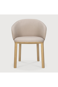 Upholstered Oak Dining Chair | Ethnicraft Unda | Oroatrade.com