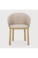 Upholstered Oak Dining Chair | Ethnicraft Unda | Oroatrade.com
