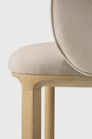 Upholstered Oak Dining Chair | Ethnicraft Unda | Oroatrade.com