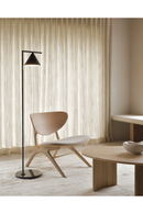 Oak Pebble-Shaped Coffee Table | Ethnicraft Boomerang | Oroatrade.com