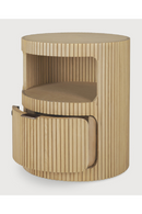 Pebble Top Curved Legs Desk | Ethnicraft Boomerang | Oroatrade.com