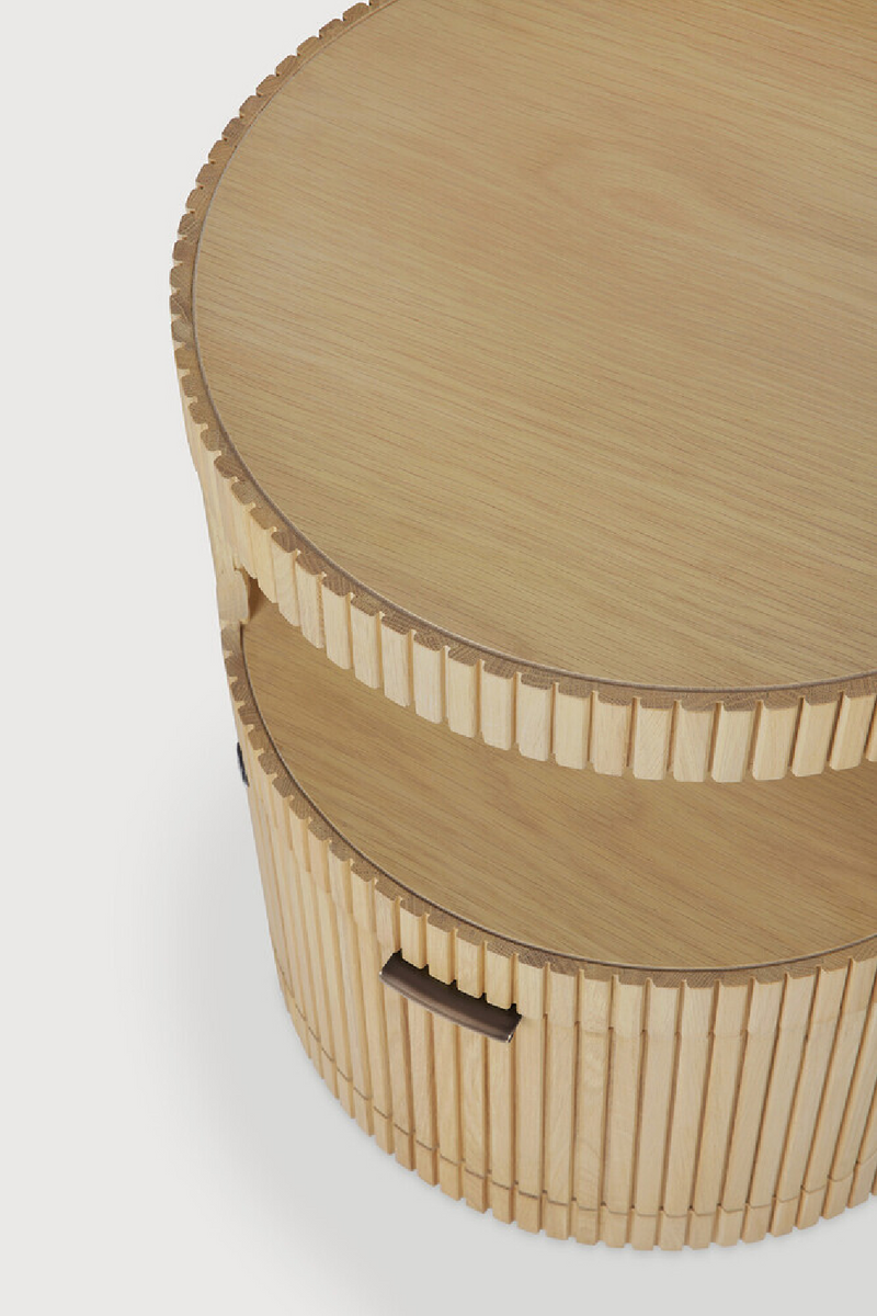 Pebble Top Curved Legs Desk | Ethnicraft Boomerang | Oroatrade.com