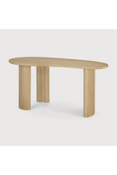 Curved Oak Desk | Ethnicraft Boomerang | Oroatrade.com