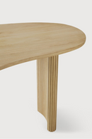 Curved Oak Desk | Ethnicraft Boomerang | Oroatrade.com