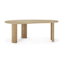 Curved Oak Desk | Ethnicraft Boomerang | Oroatrade.com
