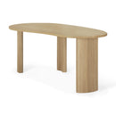 Curved Oak Desk | Ethnicraft Boomerang | Oroatrade.com