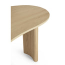 Curved Oak Desk | Ethnicraft Boomerang | Oroatrade.com