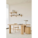 Curved Oak Desk | Ethnicraft Boomerang | Oroatrade.com