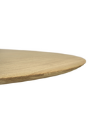 Round Oak Dining Table | Ethnicraft Corto | Oroatrade.com