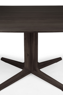 Central-Footed Oak Dining Table | Ethnicraft Corto | Oroatrade.com