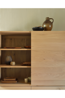 Oiled Oak Storage Cabinet | Ethnicraft Ligna | Oroatrade.com