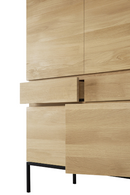 Oiled Oak Storage Cabinet | Ethnicraft Ligna | Oroatrade.com
