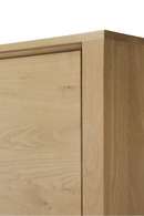 3-Door Oak Wood Wardrobe Cabinet | Ethnicraft Shadow | OROA TRADE