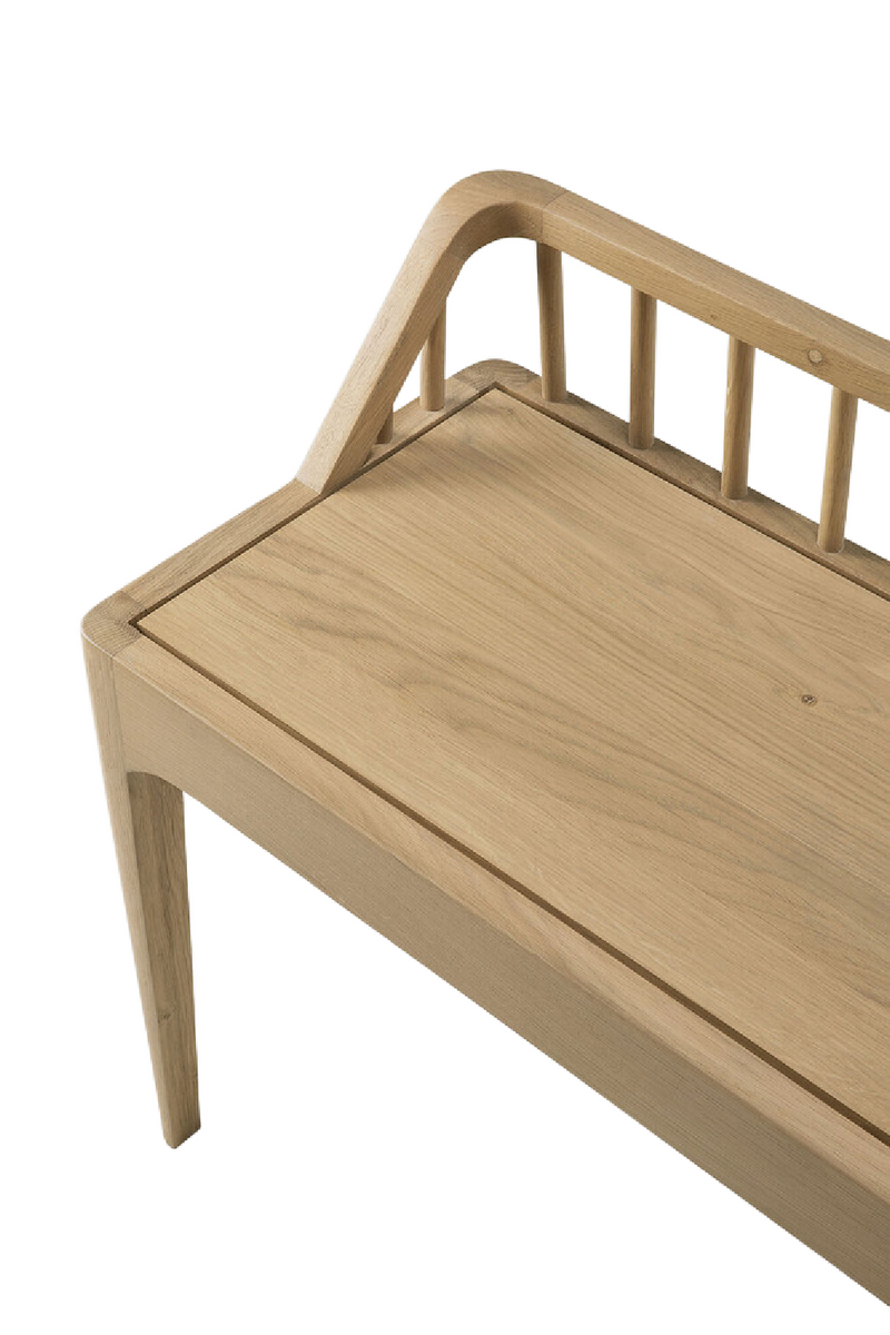 Modern Nordic Oak Bench | Oroatrade.com