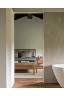 Glass Top Oak Nightstand | Ethnicraft Spindle | Oroatrade.com