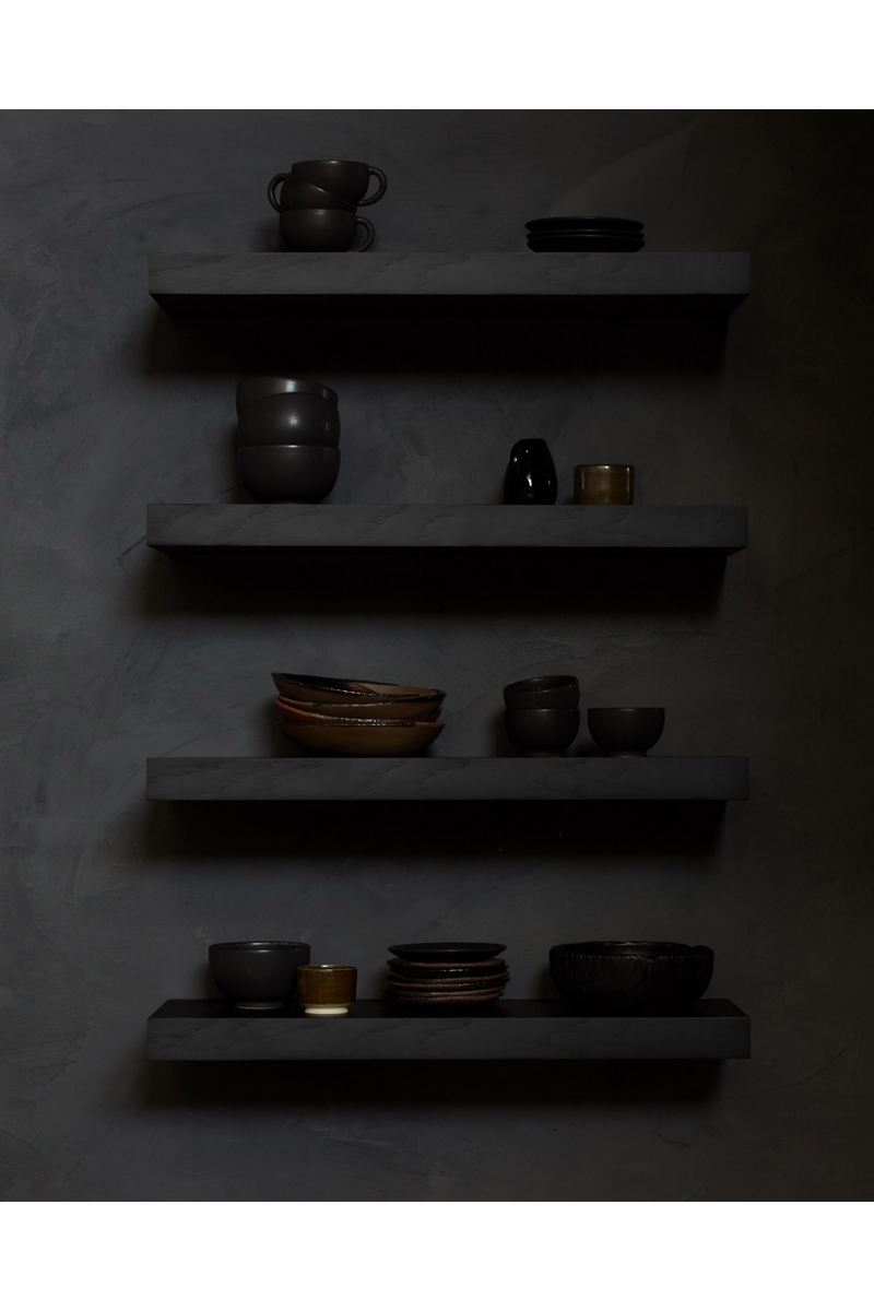 Black Oak Wall Shelf | Ethnicraft | Oroatrade.com