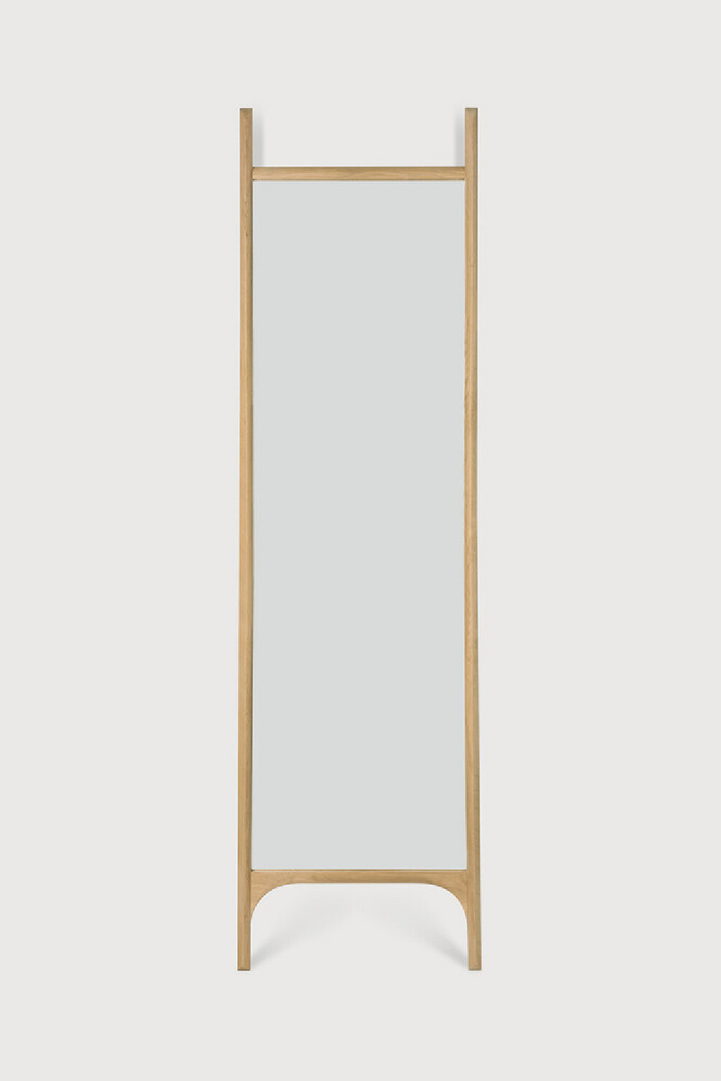 Oak Framed Floor Mirror | Ethnicraft PI | Oroatrade.com